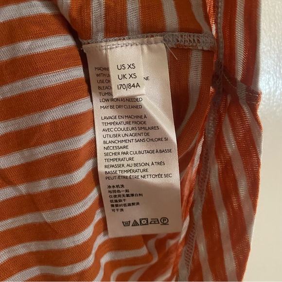 Free People - We The Free Halo Striped T-Shirt in copper XS - Picture 9 of 9